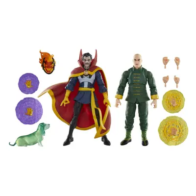 Marvel Legends Series Doctor Strange Wong and Bats Comics Collectible 6-Inch Action Figure Multi