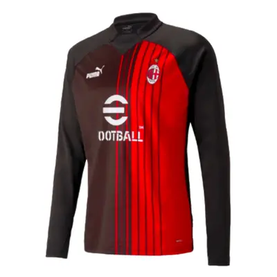 (M) AC Milan Pre-Match Sweat (Black)