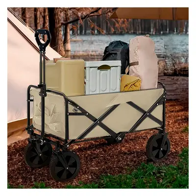 (Natural) Neo Foldable Collapsible Garden Festival Cart