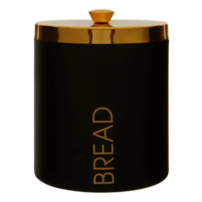 Premier Housewares Liberty Black Enamel Finish Bread Bin