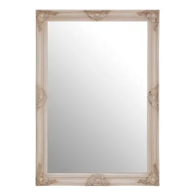 Premier Housewares Wall Mirror Bathroom / Bedroom / Hallway Wall Mounted Mirrors With Wooden Fra