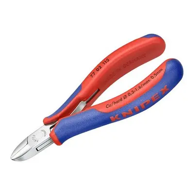 Knipex 12 Electronic Diagonal Cut Pliers - Round Bevelled 115mm