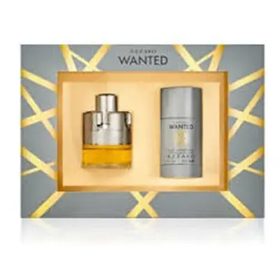 Azzaro Wanted Pcs Set: 1.7 Eau De Toilette Spray + 2.6 Oz Deodorant Stick