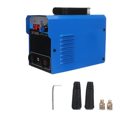 (US Plug) Portable Mini 20-200A Welding Machine Power MMA IGBT Inverter Welder LCD Display