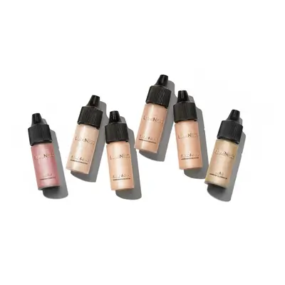 Luminess Air Airbrush Basic Makeup Starter Kit, oz x Bottles, Silk 4-in-1 Airbrush Foundation, M