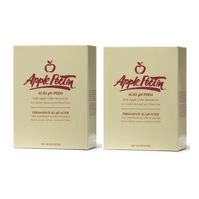 (2pks) Apple Pectin Acid pH Hair Perm