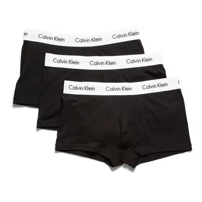 (L) CALVIN KLEIN U2664G-001 Men's Low Rise Trunks Stretch Cotton Pack CK Underwear