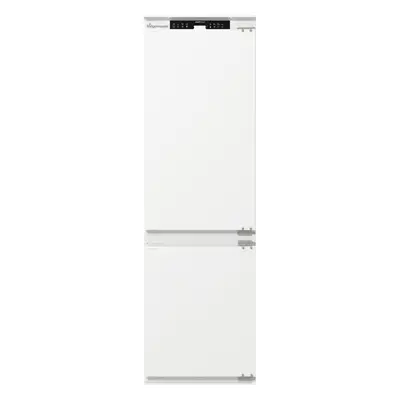 Fridgemaster Integrated 60/40 Total No Frost Fridge Freezer with Sliding Door Fixing Kit - White