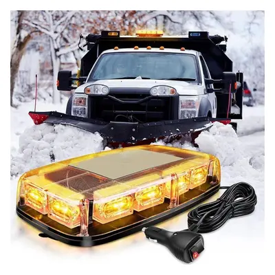 (yellow, type1) 48led Roof Top Strobe Lights Emergency Safety Hazard Warning Light Led Flashing 