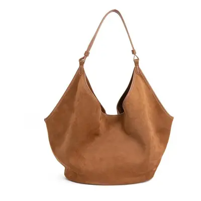 (brown, one size) Original Designer Brand High Quality Big Leather Bag 100% Genuine Leather Shou