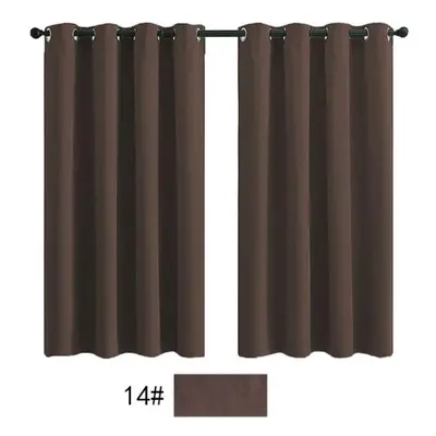 (brown, 140*244cm) Roman Modern Semi-blackout Curtain Curtains Kitchen Window Bedroom Curtains H