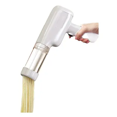 (White) Household Electric Pasta Maker Machine Auto Noodle Maker for Kitchen Pasta Detachable Ea