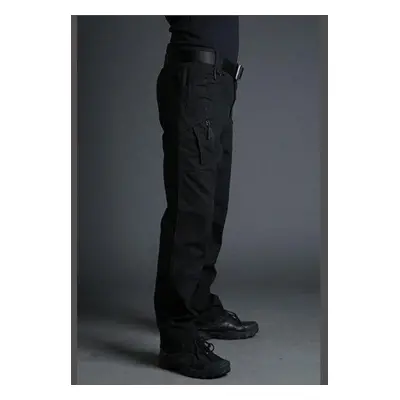 (black, M) Us Army Urban Tactical Pants Mens Military Casual Cargo Pants Swat Combat Trousers Wi