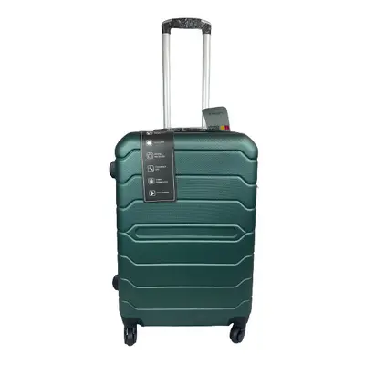 (D.Green, Medium) Hampton & Stewart Suitcase Hardshell Lugguage