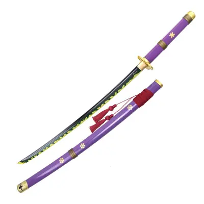 One Piece Zoro Enma Metal Purple with Green & Grey Sword