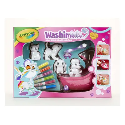 Crayola Washimals Playset | Colour & Wash Toys