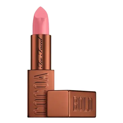 Too Faced Cocoa Bold Lipstick | Matte, Vegan + Cruelty Free, 0.12 Ounce, Chocolate Strawberry