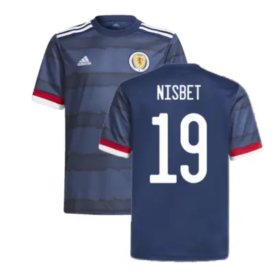 (XL) Scotland Home Adidas Football Shirt (Nisbet 19)