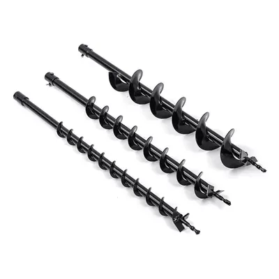 40/60/100mm x 800mm Earth Auger Drill Bit Fence Borer For Petrol Post Hole Digger Garden Tool