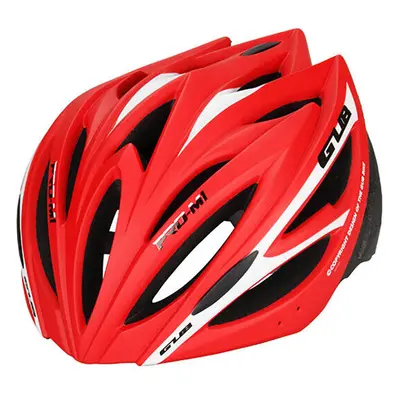 (Red) Dual Purpose Helmet Sweat Absorbing Safe Light Weight Fashionable Design Helmet