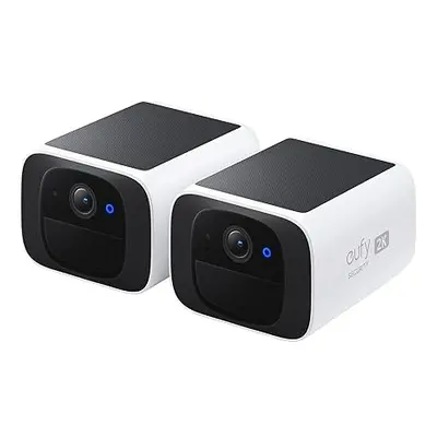 eufy Security S220 SoloCam Solar Security Camera Outdoor Wireless, (2-pack)