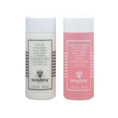 Sisley Cleansing Duo Pcs Set: 3.4 Milk + 3.4 Lotion