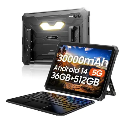 (tablet+keyboard) Blackview Active Pro 5g Rugged Tablets Android 11-inch Display 36gb 512gb Tabl