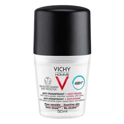 Vichy 48H Anti-Stains Anti-Perspirant Roll-On 50ml