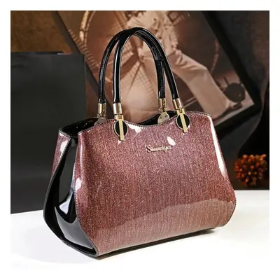 (rose gold) New Fashion Simple Ladies Handbag