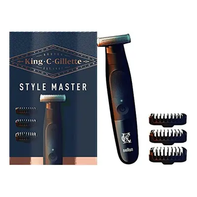 King C. Gillette Style Master, Tondeuse sans Fil our Barbe Courte