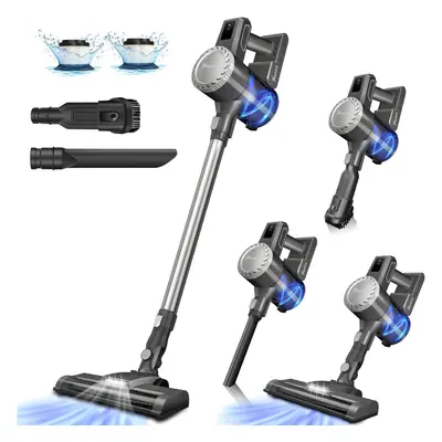 Cordless Stick Vacuum Cleaner,15000PA Cordless Vacuum Cleaner in 1,Handheld Stick Vacuum with LE