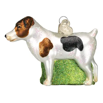 Old World Christmas Ornaments: Dog Collection Glass Blown Ornaments for Christmas Tree Jack Russ