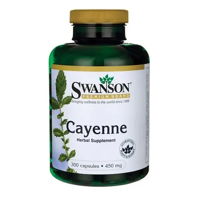 Swanson Cayenne, 450mg - caps