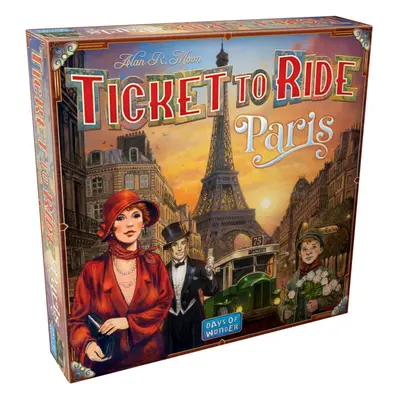 | Ticket To Ride Paris | Board Game | Ages 8+ | Players | 15+ Minutes Playing Time