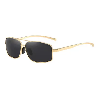 (Gold) Unisex Sunglasses Photochromic Polarized Chamen Driving Sports