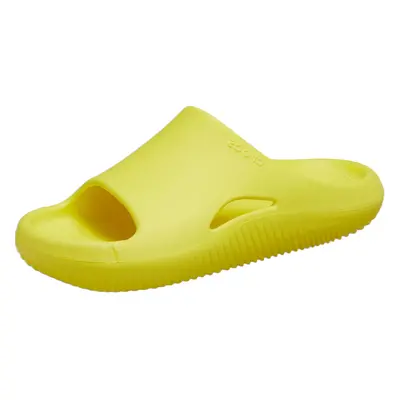 Crocs Unisex Mellow Recovery Slides Sandal Cyber Yellow US Women