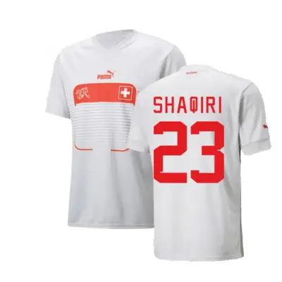 (L) Switzerland Away Shirt (Shaqiri 23)