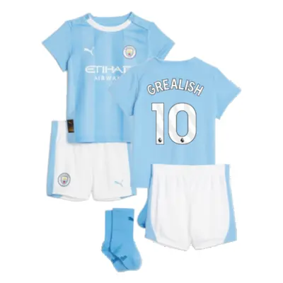 (4-6 Months) Man City Home Baby Kit (GREALISH 10)