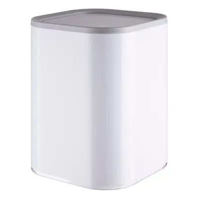 Premier Housewares Bathroom / Kitchen Bin Durable With Lid Bins For Recycling Acrylic White Recy