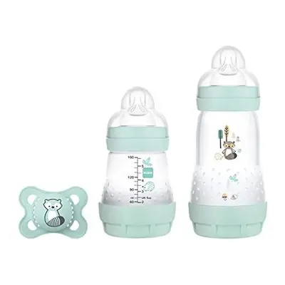 MAM Easy Start Anti-Colic Elements Starter Set S, Anti-Colic Bottles (160 ml & ml) Including Tea