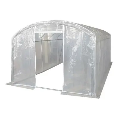 5m x 3m (17' x 10' approx) Extreme Clear Polythene Poly Tunnel