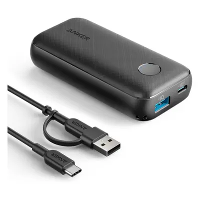 Power Bank, Compact 10000mAh Portable Charger, PowerCore with USB-C Power Delivery (25W)