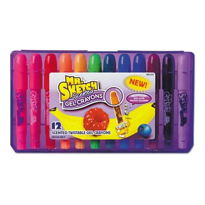 Mr. Sketch SAN1951333 Scented Gel Crayons