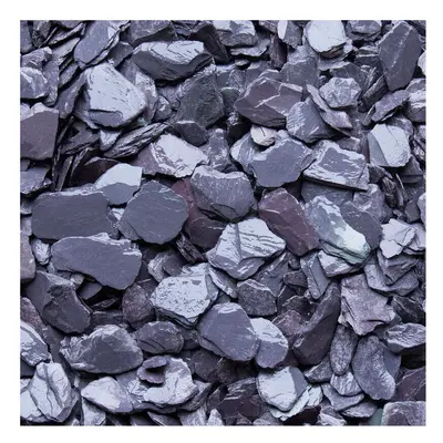 Plum Slate Chippings Bulk Bag 20mm