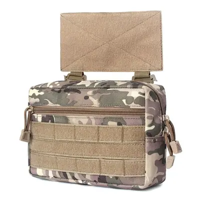 (Desert) Outdoor Bag Camping Military Tactical Bag Camouflage Camping Hiking Storage Bag Molle U