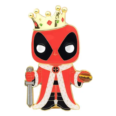 Deadpool King Deadpool 4" Pop! Enamel Pin