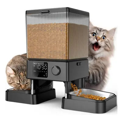 (Standard) Timed automatic feeder, automatic feeder for cats and dogs with knob model, automatic