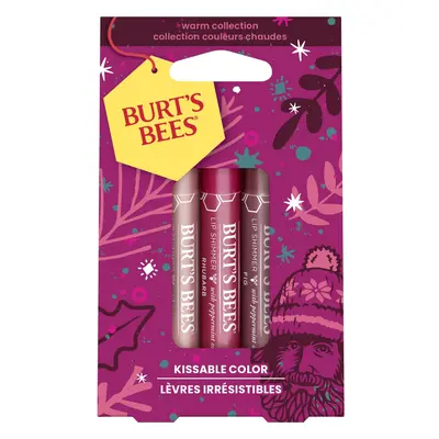 Burts Bees Kissable color Warm gift Set, EA