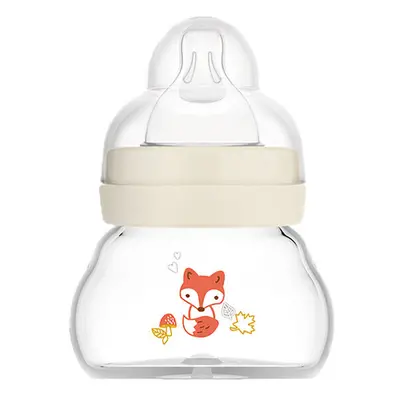 MAM Bottle Feel Good, Extra-Small Glass Baby Bottle with MAM Teat, Heat-Resistant Glass Baby Bot