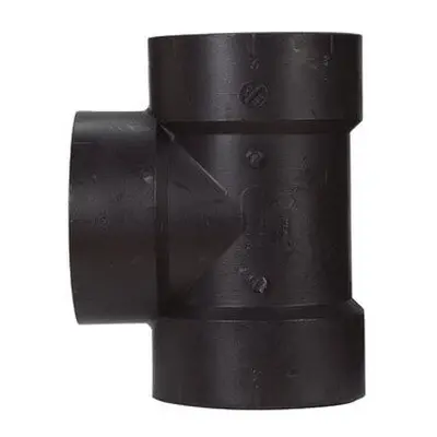 Charlotte Pipe Schedule 3 in. Hub x in. Dia. Hub ABS Vent Tee